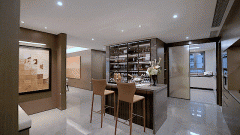 <b>还能放置上男女间、带双台盆的独卫</b>